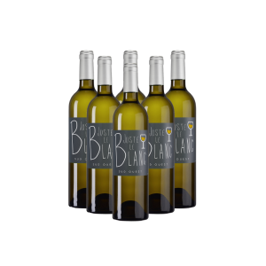 6x 75cl IGP Comte Tolosan Juste le Blanc Marmandais - Blanc