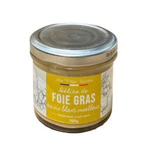 100G Delice de foie gras au vin blanc moelleux MPTR