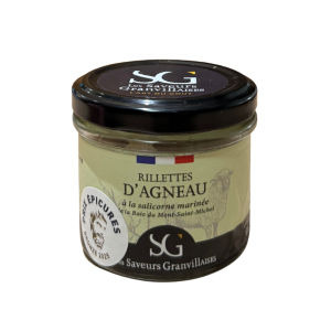 90G Rillettes d'agneau aux salicornes de la baie du mont Saint Michel