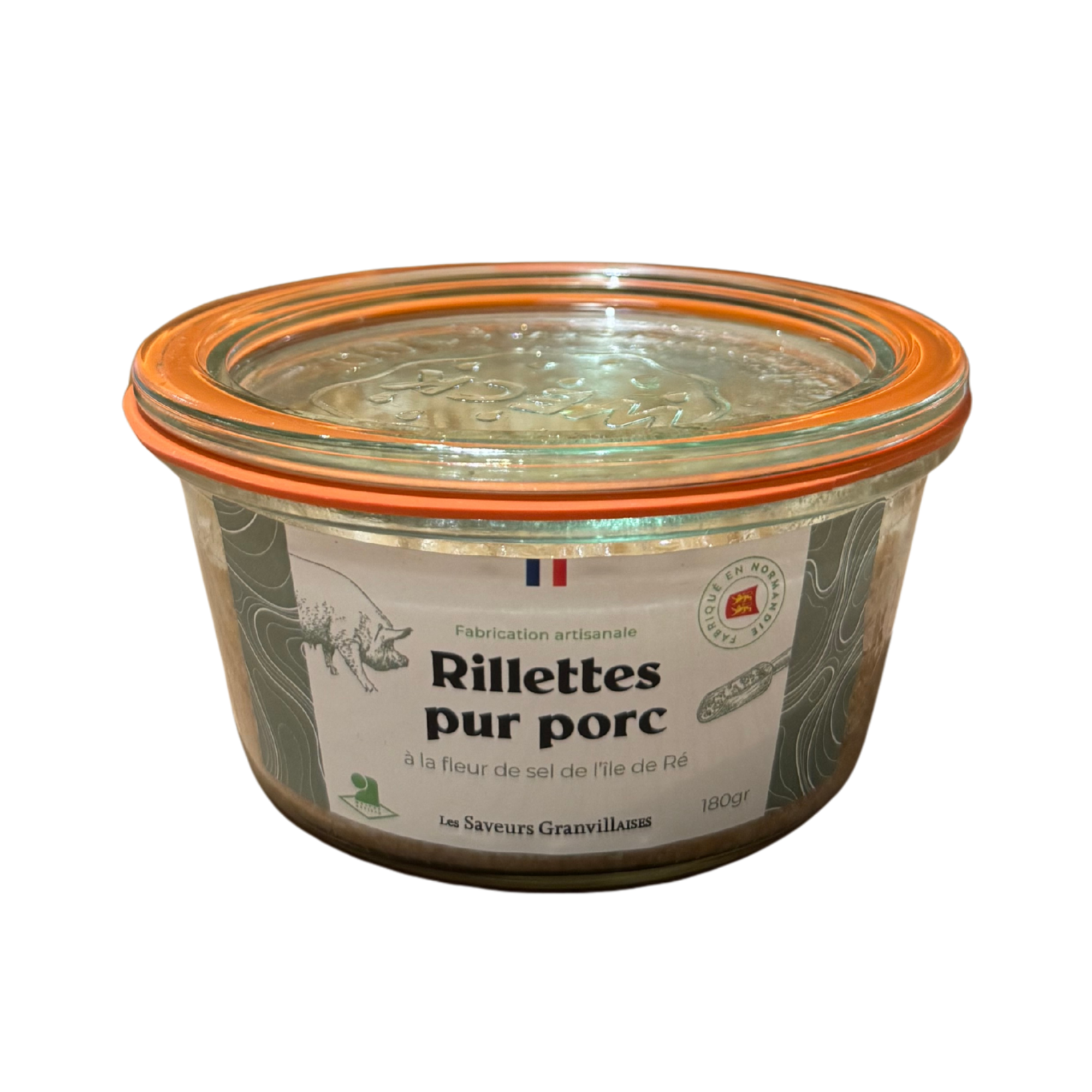 180G Rillettes Pur porc de la ferme Gosselin